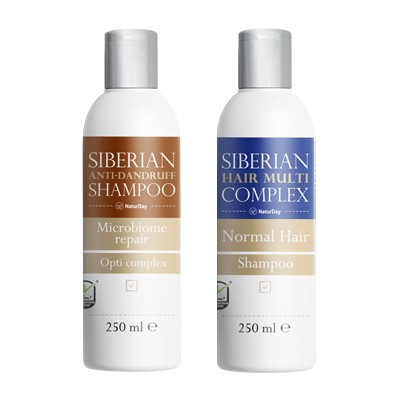 NaturDay - Mix šamponů pro normální vlasy a vlasy proti lupům