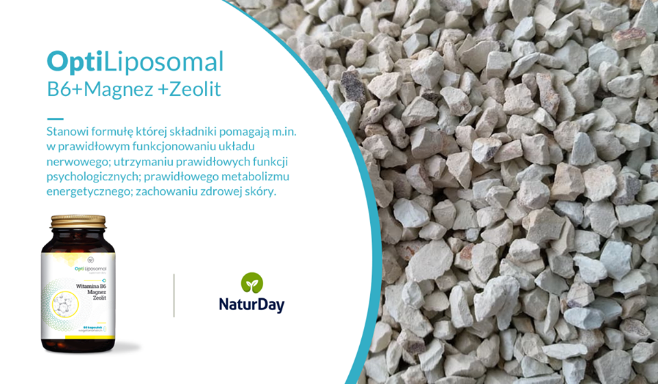 Jedną z nowości OptiLiposomal jest Opti Liposomal B6 +Magnez +Zeolit!
