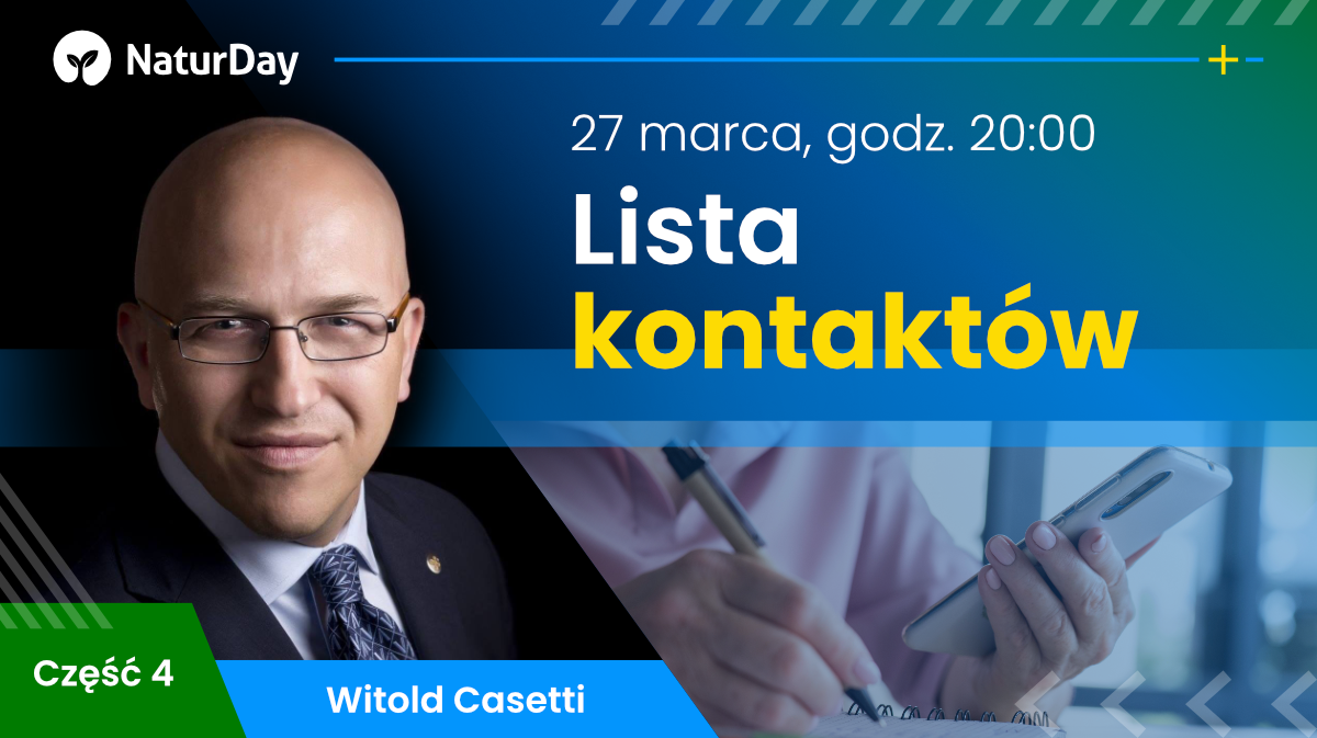 Uwaga szkolenie! Lista kontaktów.