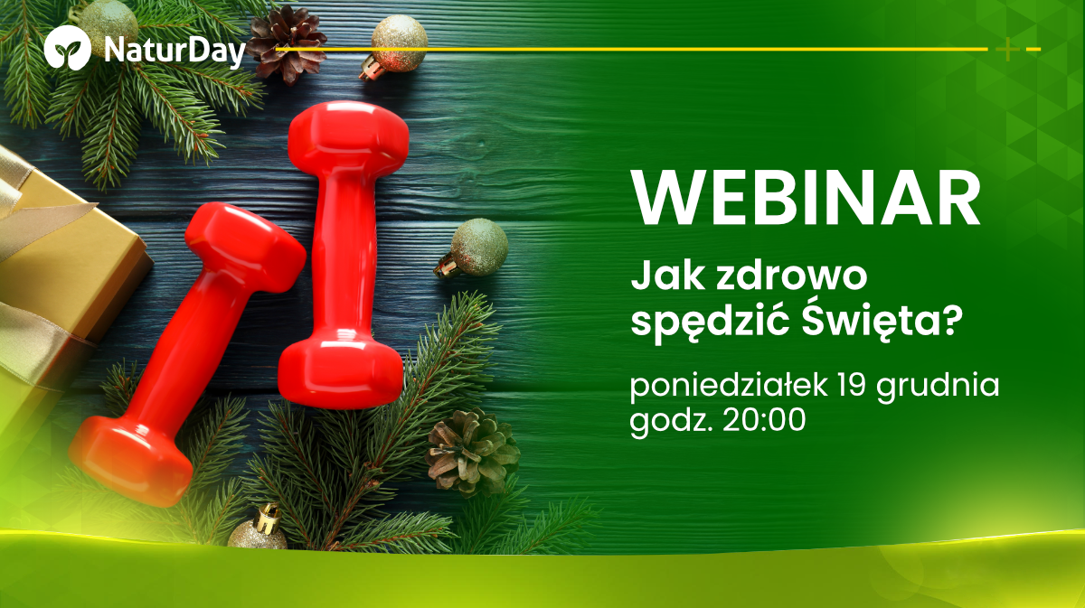 Uwaga webinar! Jak zdrowo spędzić Święta?