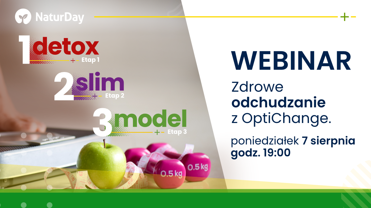 Uwaga webinar! Zdrowe odchudzanie z OptiChange.