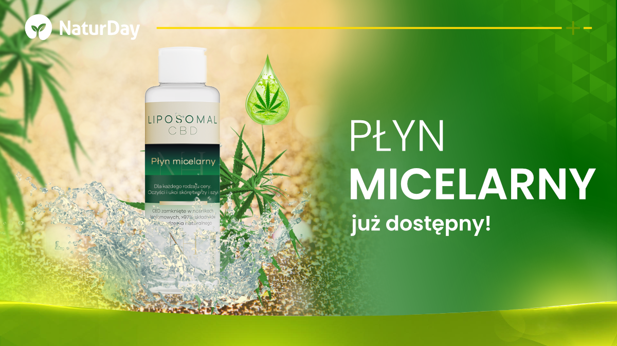 Płyn micelarny z CBD - już w sprzedaży!