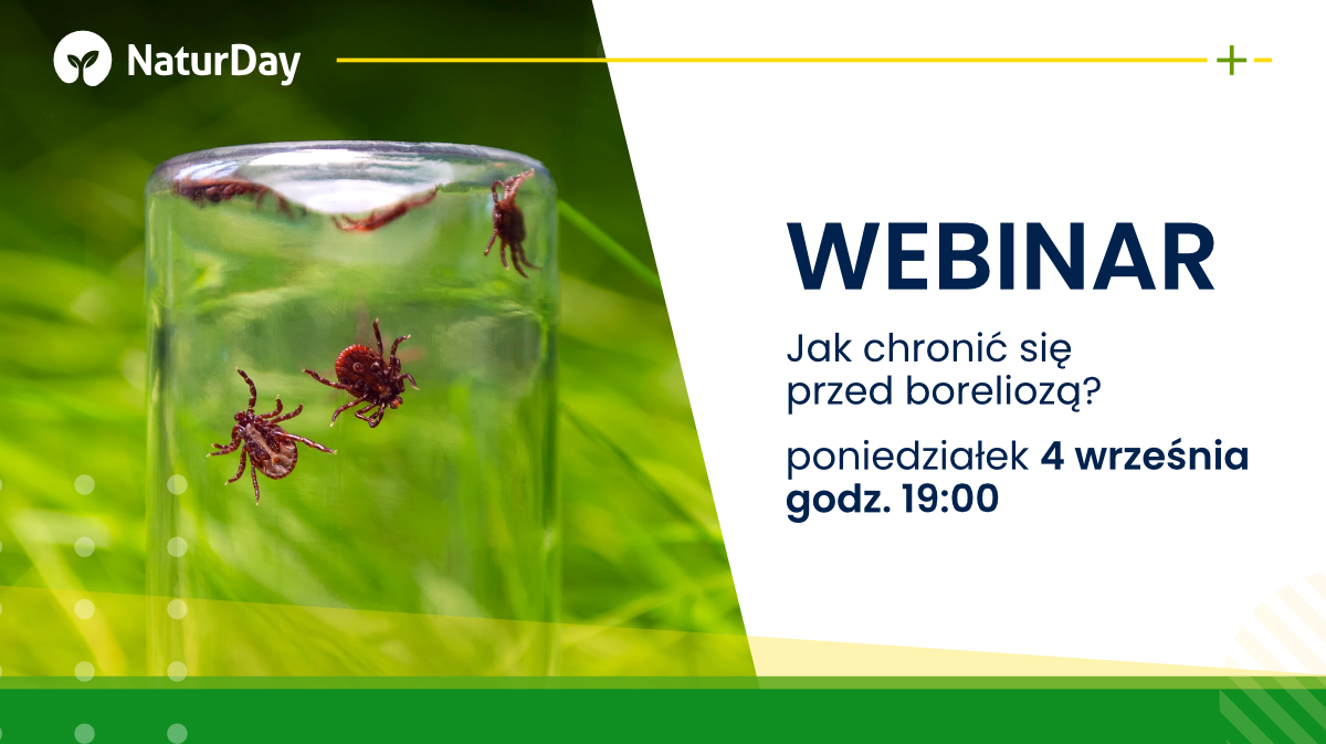 Uwaga webinar! Jak chronić się przed boreliozą?