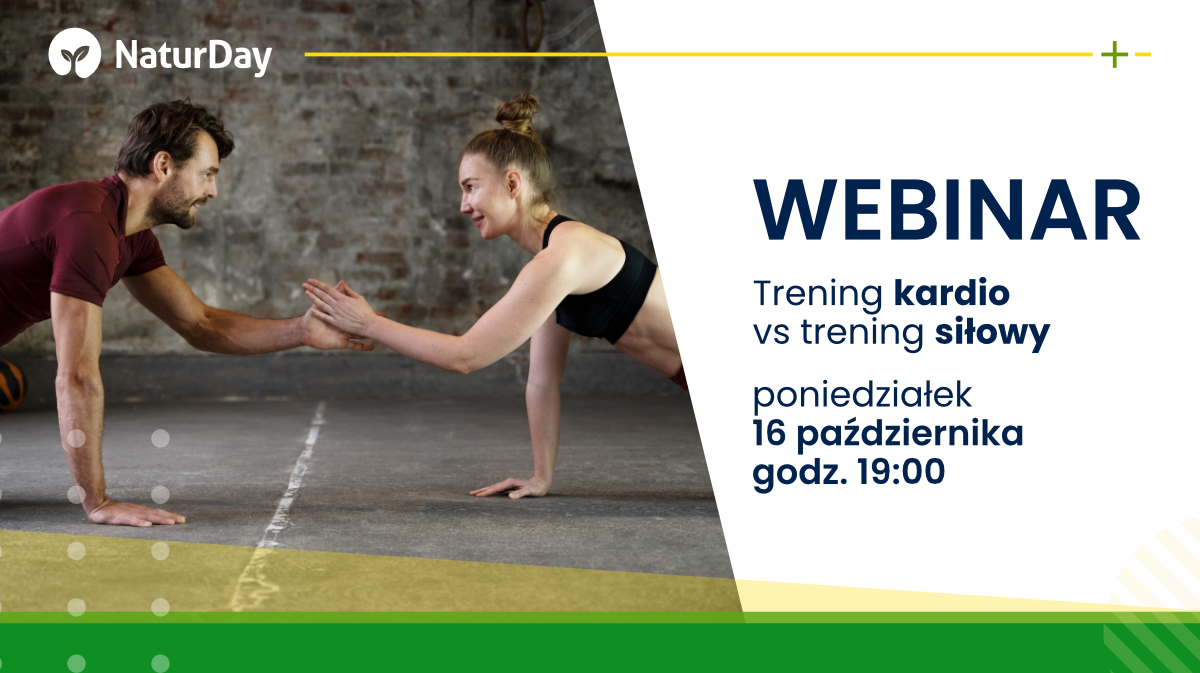 Uwaga webinar! Trening kardio vs trening siłowy