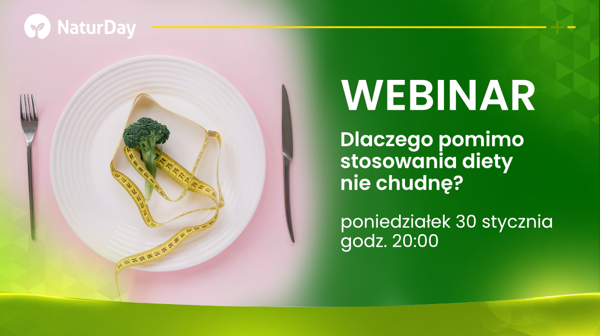 Uwaga webinar! Dlaczego pomimo stosowania diety nie chudnę?