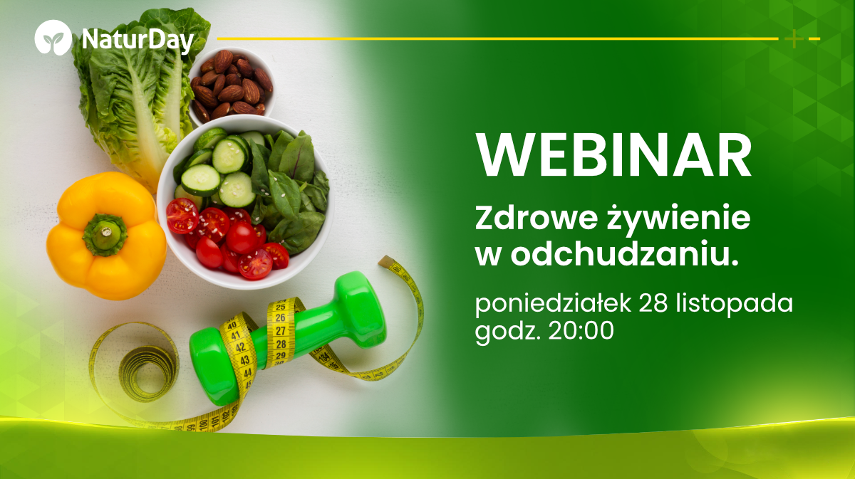 Uwaga webinar! Zdrowe żywienie w odchudzaniu.
