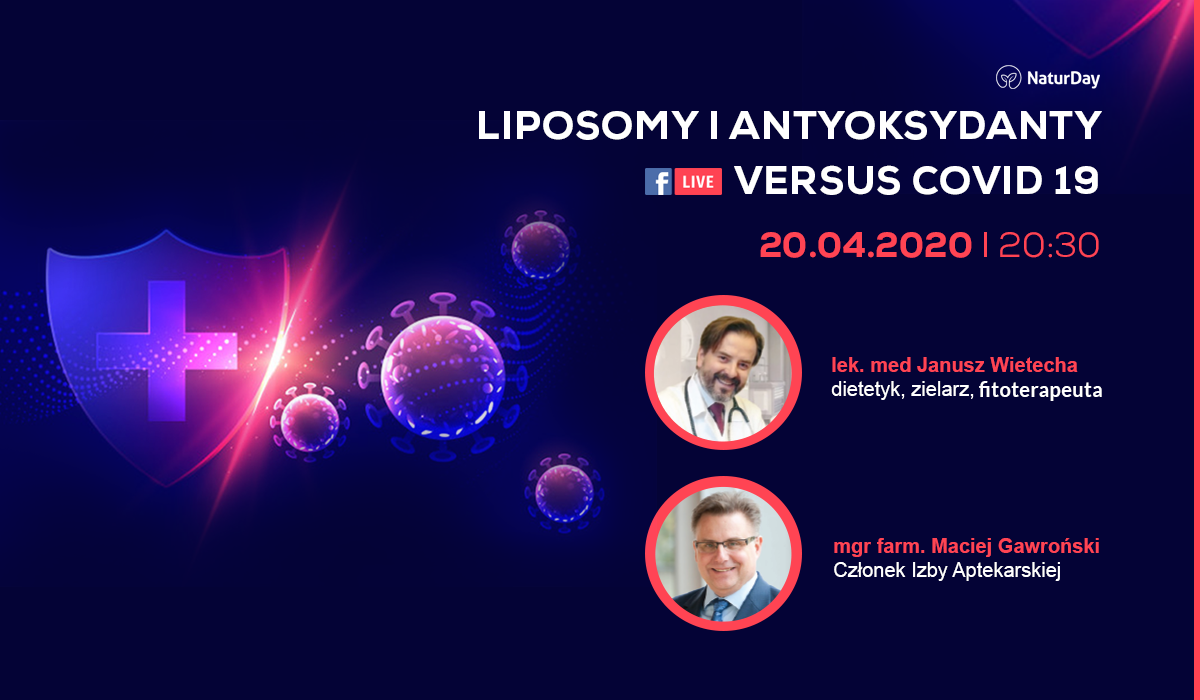 Liposomy i antyoksydanty versus Covid 19!